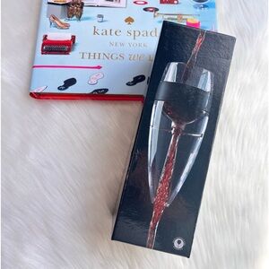 NWT Decanter; Alchemi by Viski Adjustable Wine Aerator with Stand